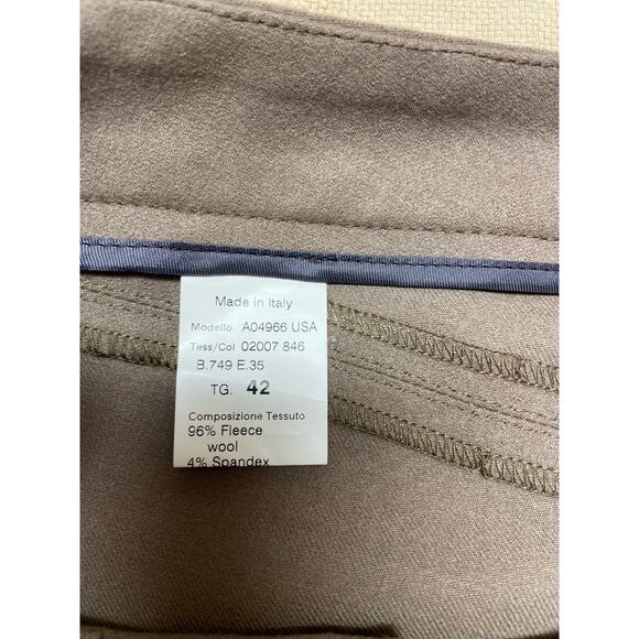 Perserico Ladies Ankle Pants, Soft Stretch Fleece Wool, Serious Style! Ladies 8 - Picture 5 of 5